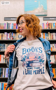 I like books more than people (adult)