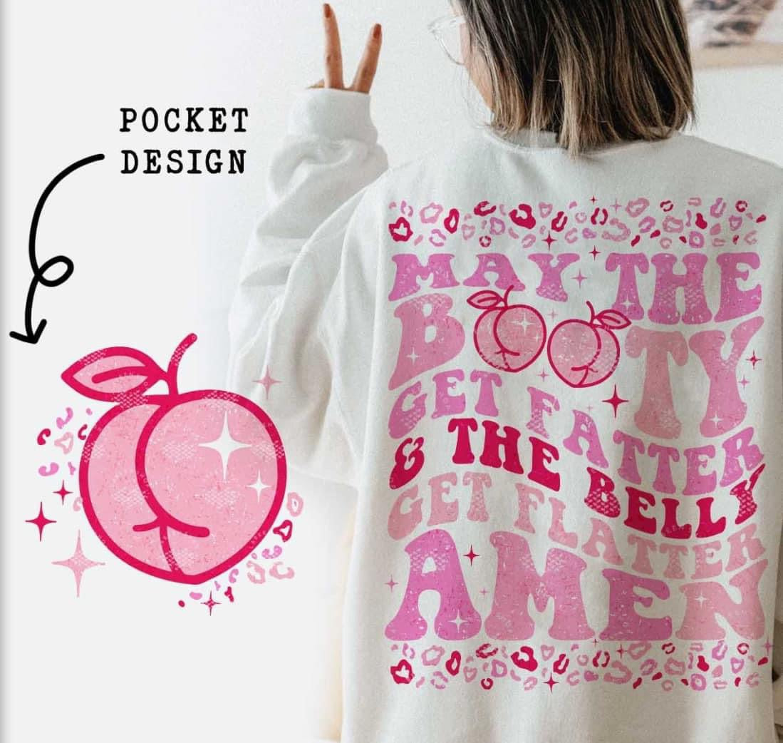 May the booty (front and back design)