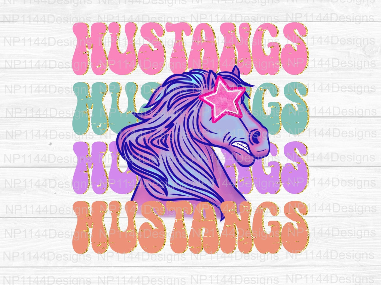 Mustangs girly (kids)