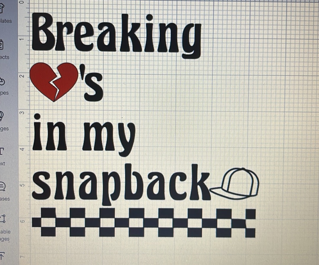 Breaking hearts in my SnapBack
