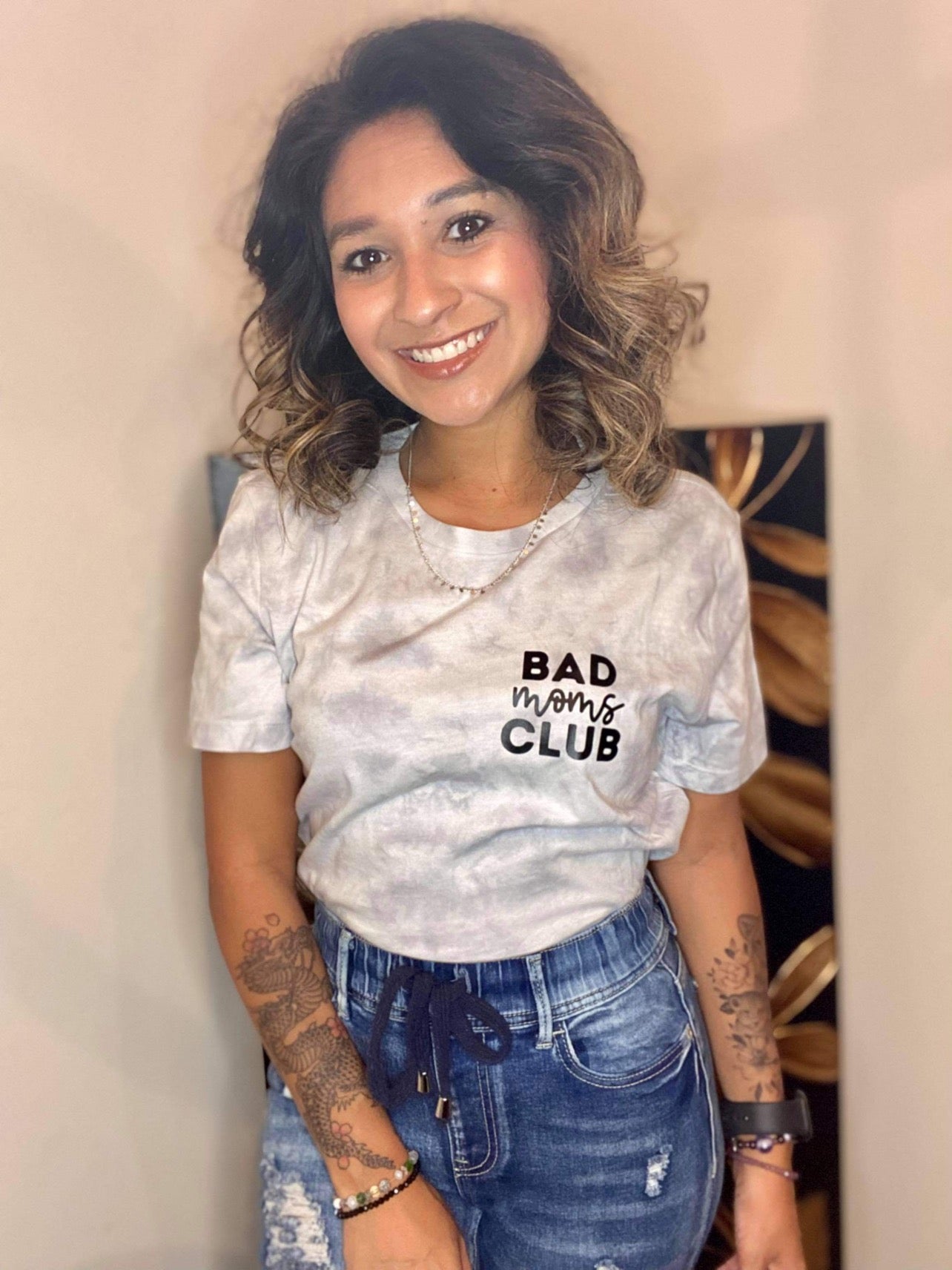 Bad Moms Club (mama tee)
