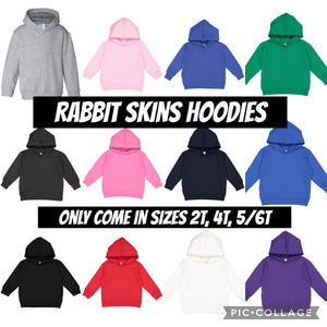 Upgrade to toddler hoodie