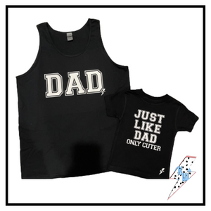 Dad/ Just like dad only cuter set
